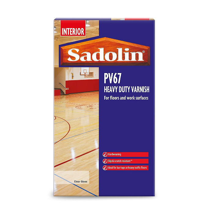 Sadolin PV67 Heavy Duty Varnish Gloss Finish 1L
