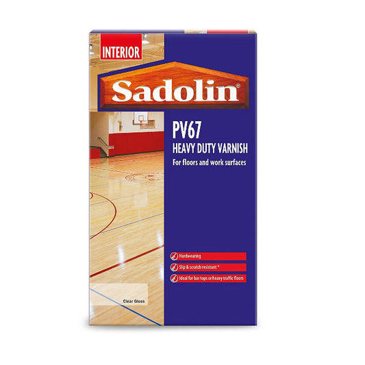Sadolin PV67 Heavy Duty Varnish Gloss Finish 1L