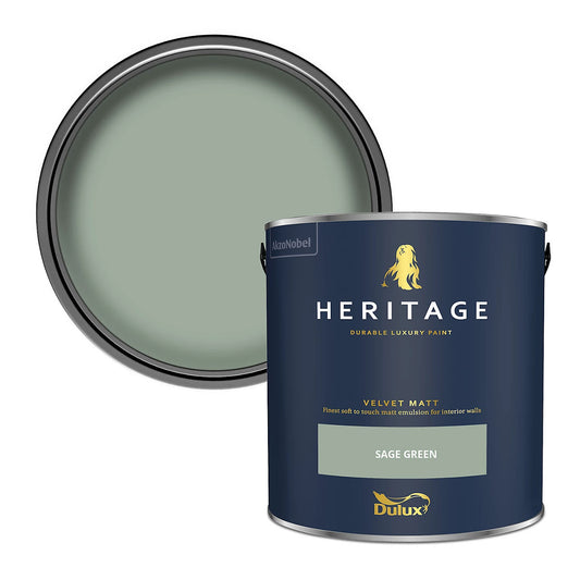 Dulux Heritage Velvet Matt (Tinted) Sage Green