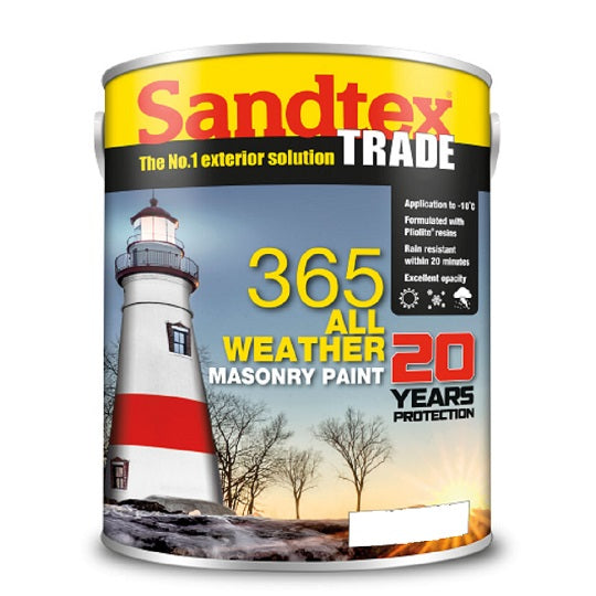 Sandtex Trade 365 All Weather Smooth Opal Mid Tinted  5L