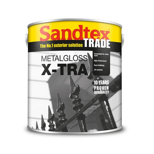 Sandtex Trade Metal Gloss X-Tra 2.5L White