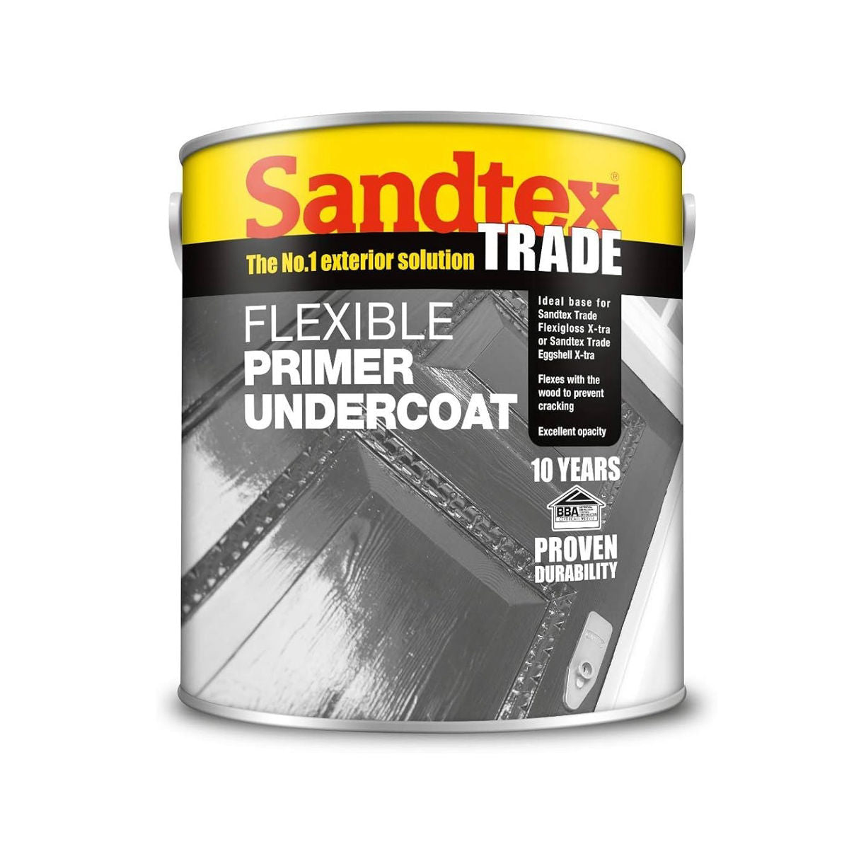 Sandtex Flexible Primer Undercoat Charcoal Grey 1L