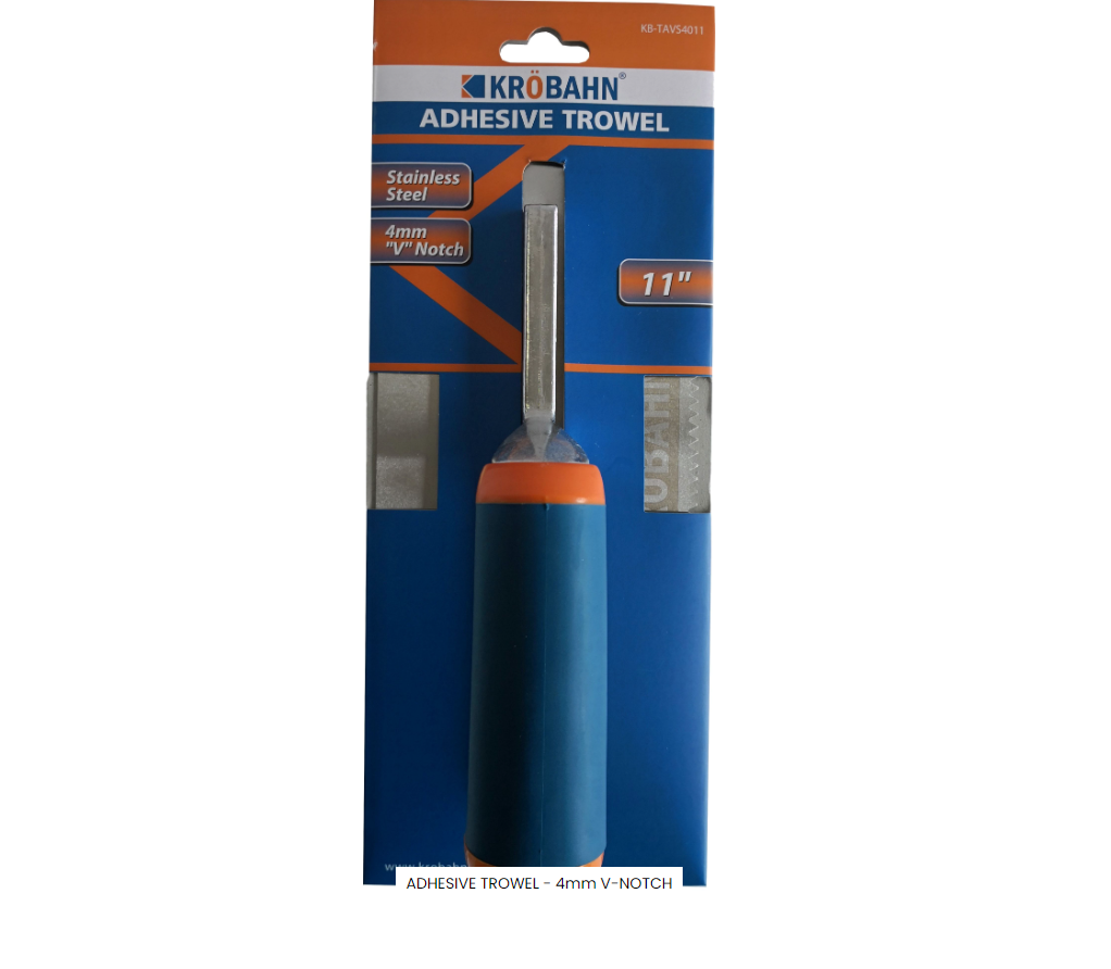 Adhesive Trowel - 4mm Notch - 11"