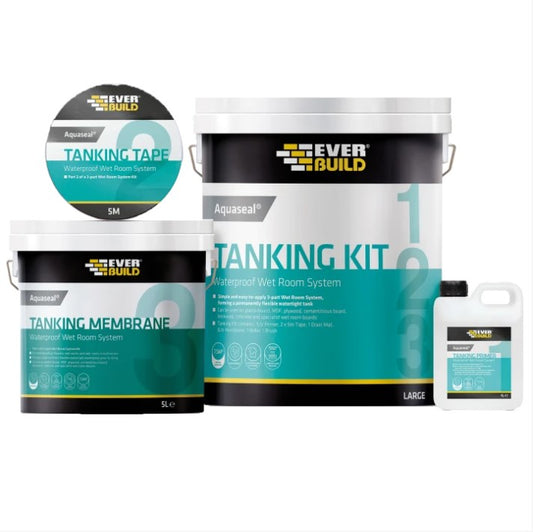 Aquaseal Wet Room System Tanking Kit