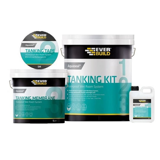 Aquaseal Wet Room System Tanking Kit - Standard