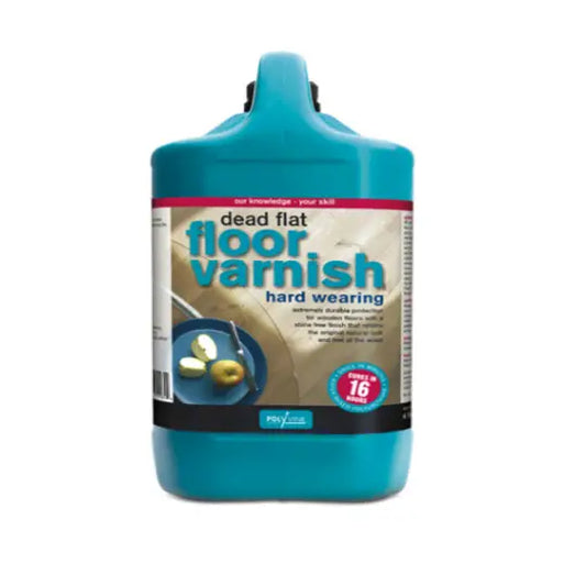 Heavy Duty Floor Varnish Dead Flat 4L