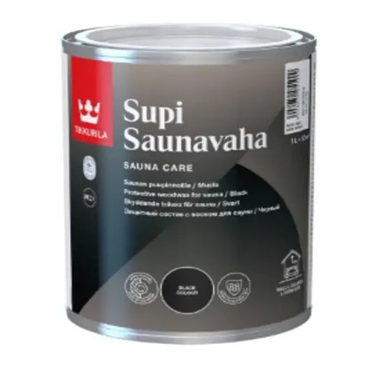 Supi Sauna Wax - Black 1LTR.