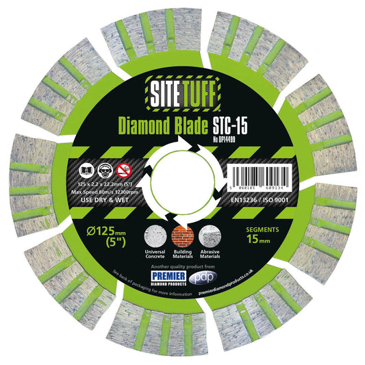 Site Tuff Diamond Blade 125mm