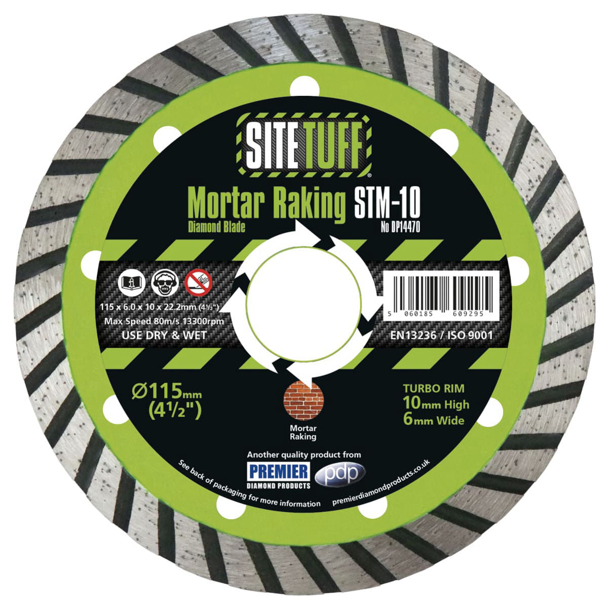 Site Tuff Diamond Blade For Mortar 125mm