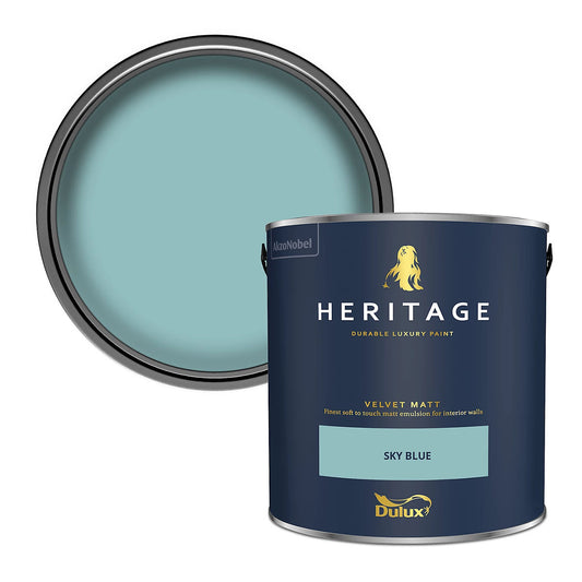 Dulux Heritage Velvet Matt (Tinted) Sky Blue