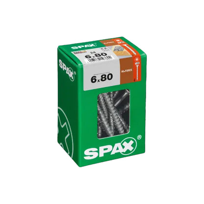 Spax T-Star Plus Washer-Head Wirox Coated 6.0 X 80