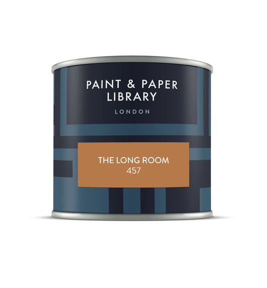 Paint & Paper Library Pure Flat Emulsion 125ml. Sample  THE LONG ROOM