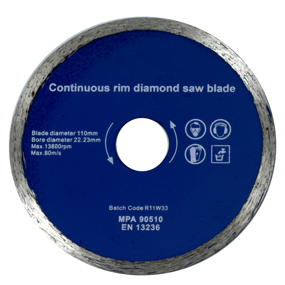 Diamond Spare Blade 110mm x 22.23mm