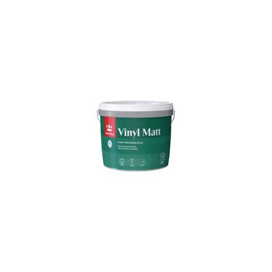 Green container of vinyl matt on a white background