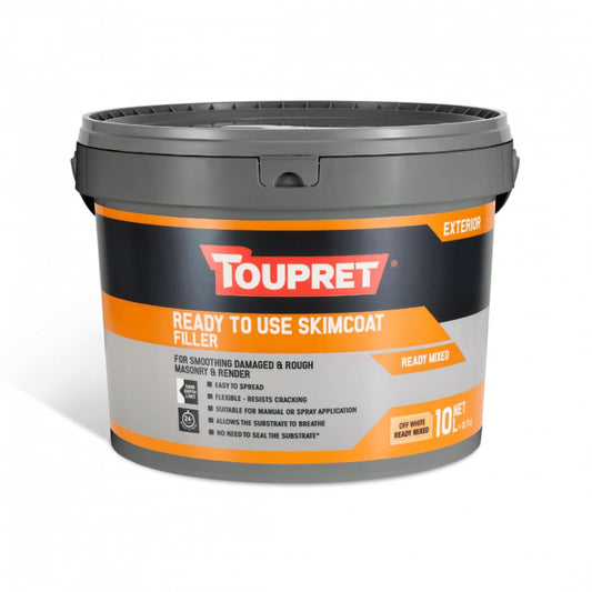 Toupret Ready To Use Skimcoat Filler 10kg