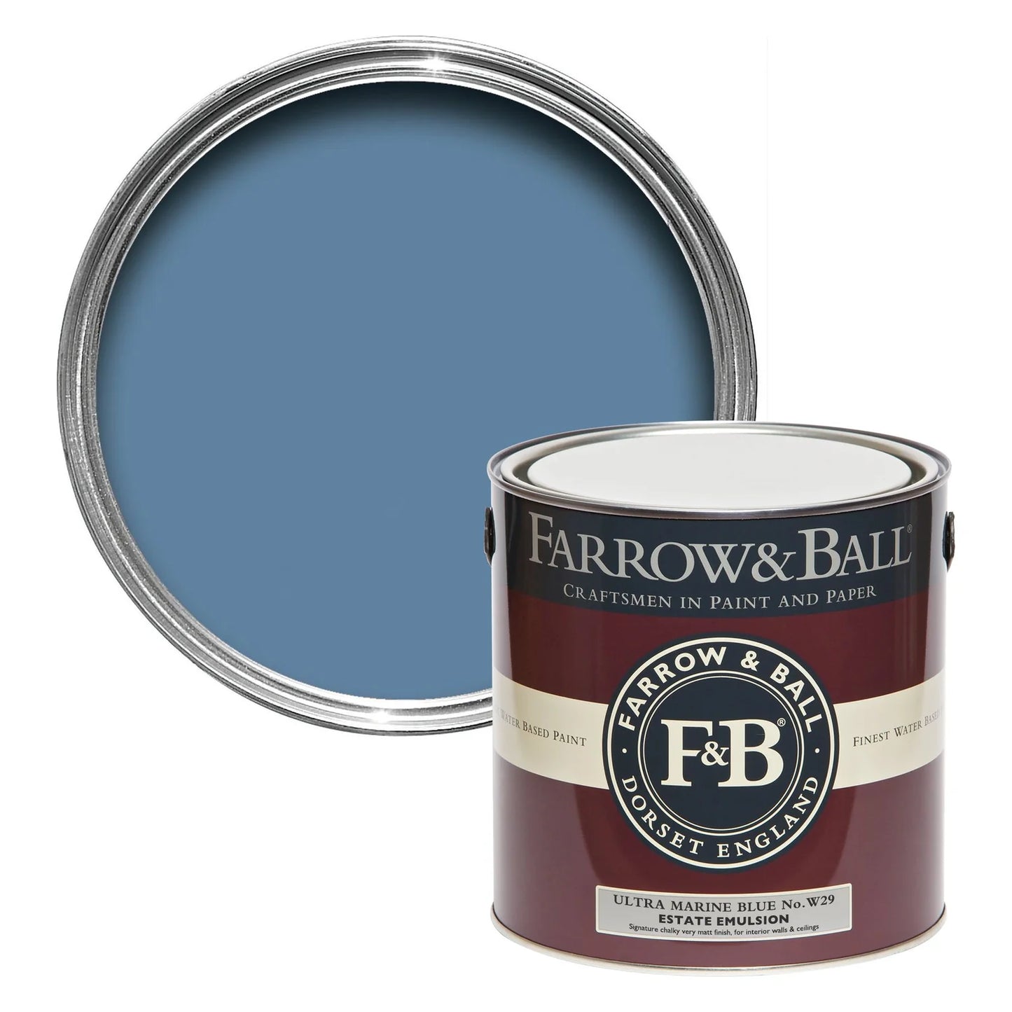 Farrow & Ball Ultra Marine Blue No. W29