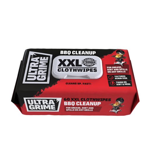 UltraGrime XXL BBQ Cleanup Clothwipes 16 Pack