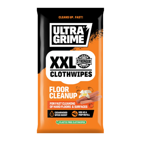 UltraGrime XXL Floor Cleanup Clothwipes 20 pack
