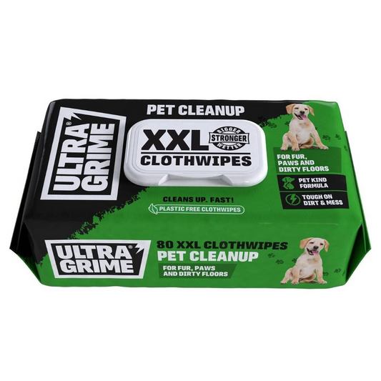 UltraGrime XXL Pet Cleanup Clothwipes 20 Pack (14 Packs)