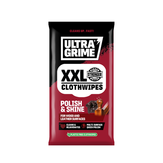 UltraGrime XXL Polish & Shine Clothwipes 20 Pack