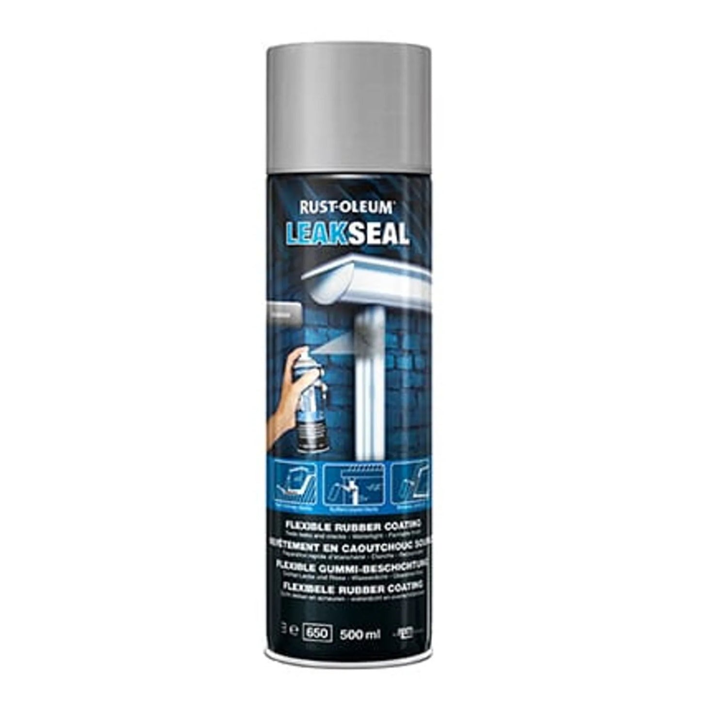 Leak Seal Aluminium 500ml Aerosol (Packs of 6) Eac