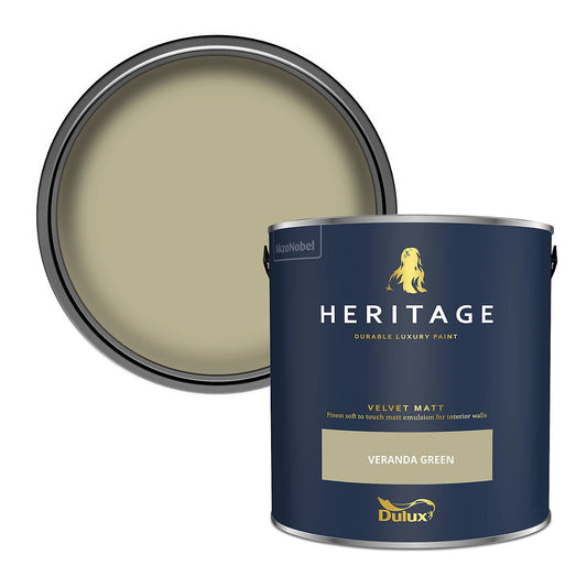 Dulux Heritage Velvet Matt (Tinted) Veranda Green