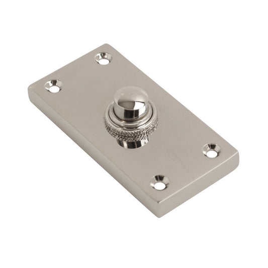Victorian Bell Push 75mm Polished Chrome