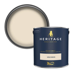 Dulux Heritage Velvet Matt (Tinted) Voile White