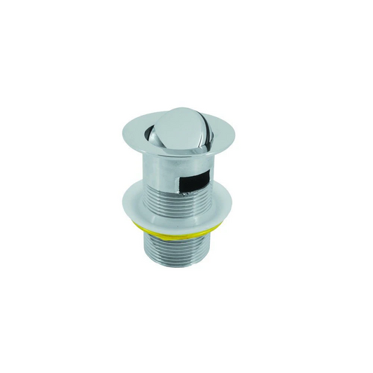 Swivel Plug Slotted Basing Waste Chrome 1x1/4"