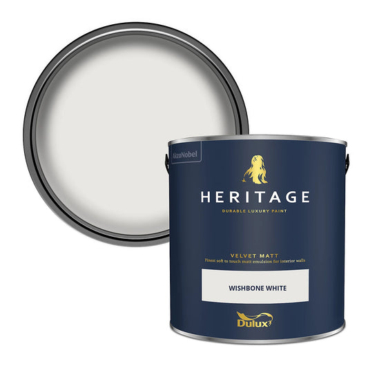Dulux Heritage Velvet Matt Tinted Wishbone White