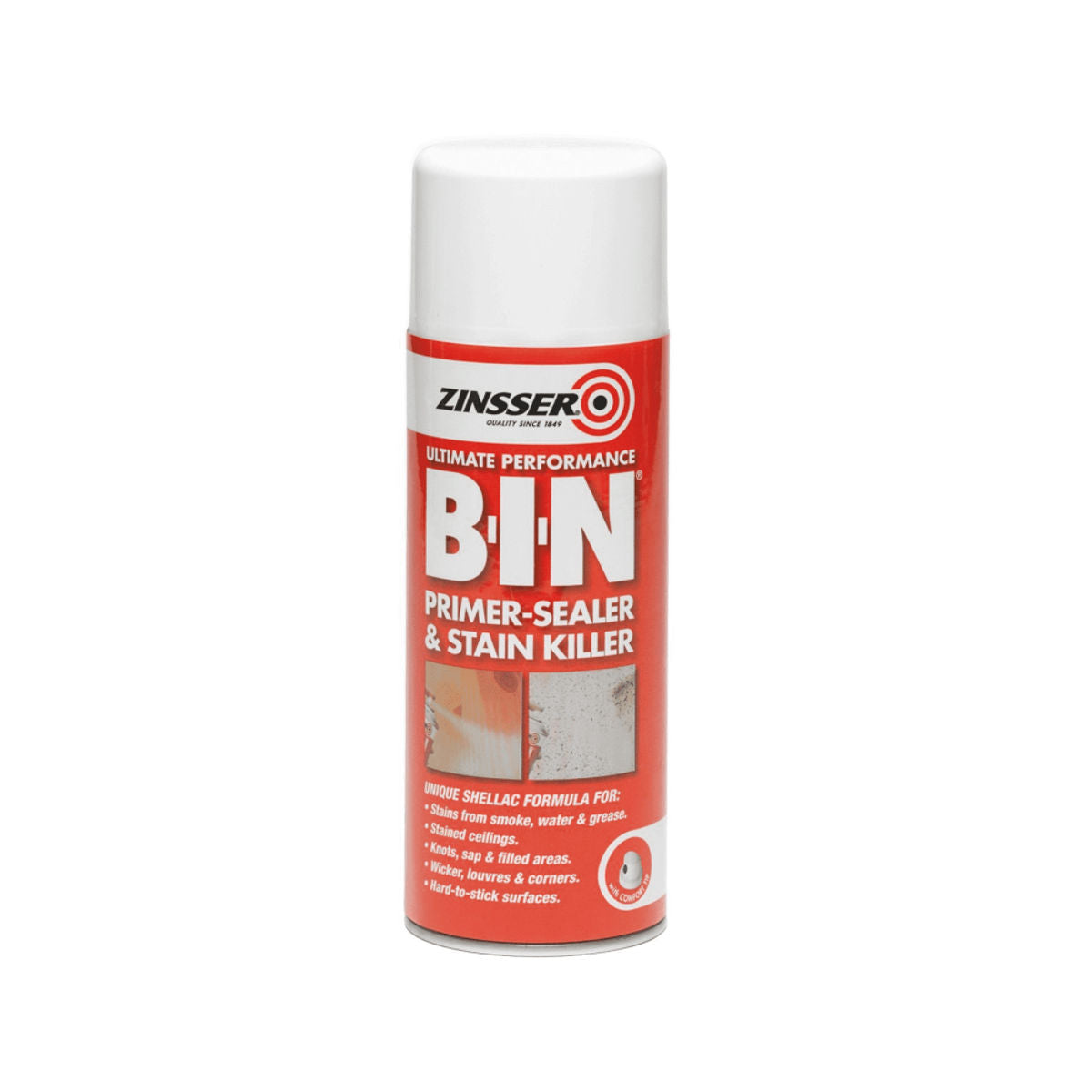Zinsser B-I-N 390ml Aerosol
