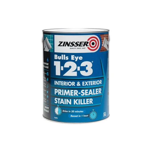 Zinsser Bulls Eye 1-2-3 White 5L