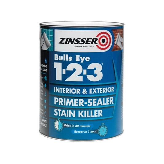 Zinsser Bulls Eye 1-2-3 White 500ml