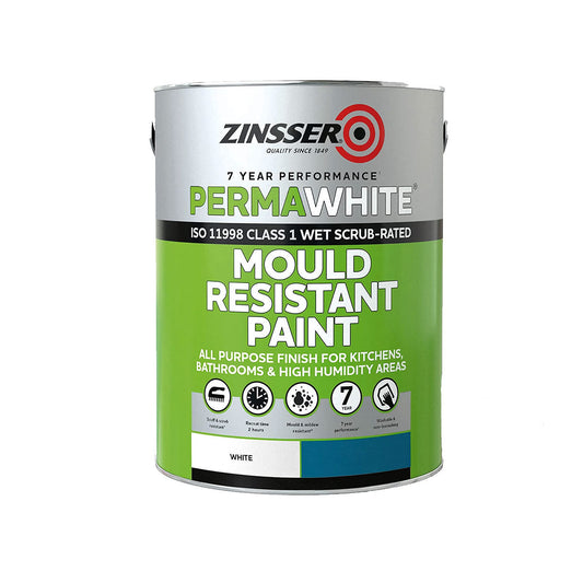 Zinsser Perma White Satin White 5L