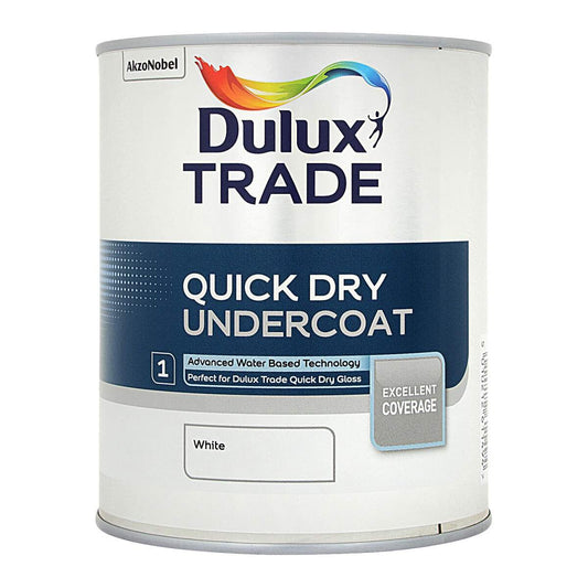 Dulux Trade Quick Dry Undercoat White 1L