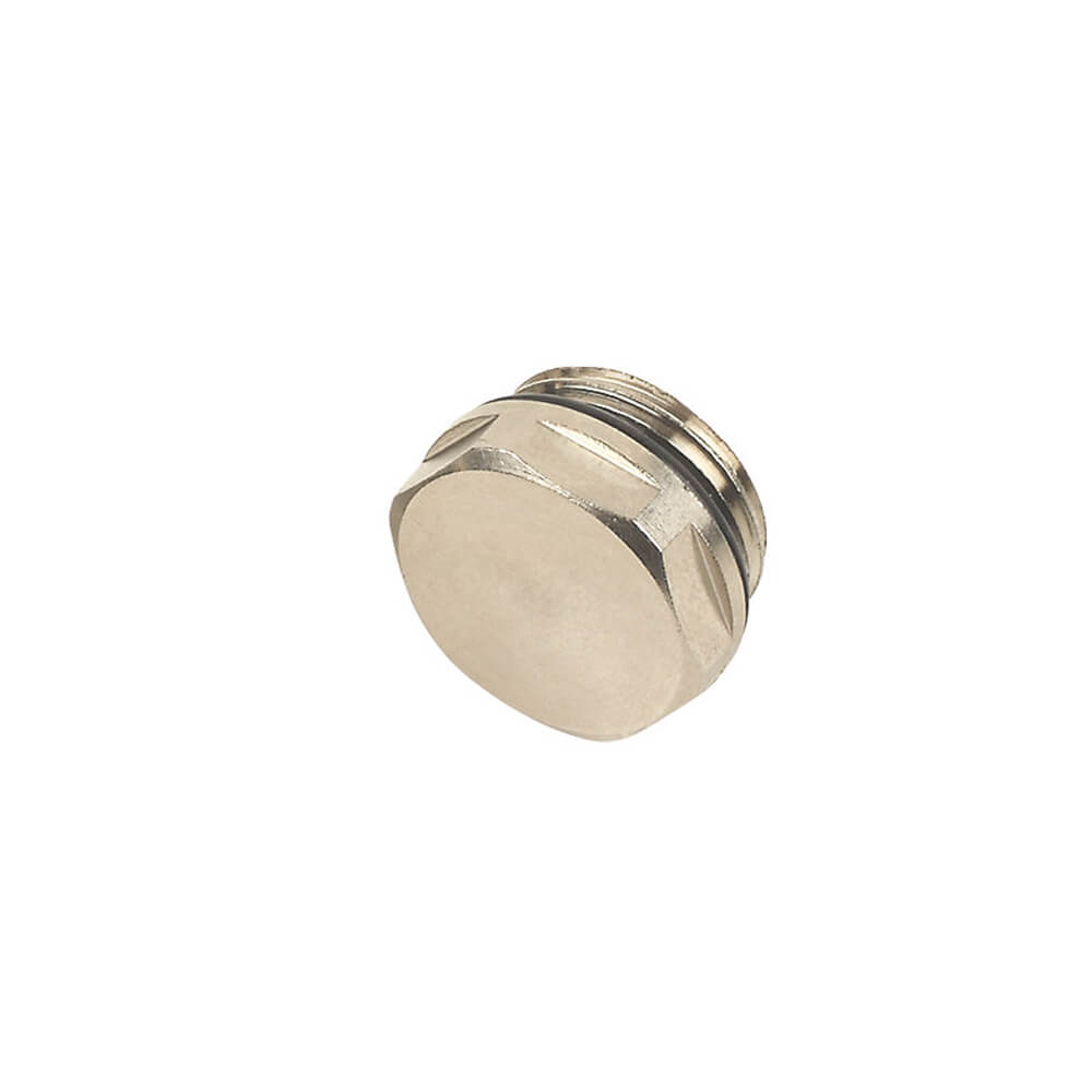 1/2" Chrome Radiator Plug