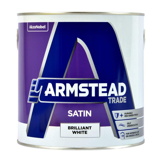 Armstead Quick Dry Satin Brilliant White 2.5L