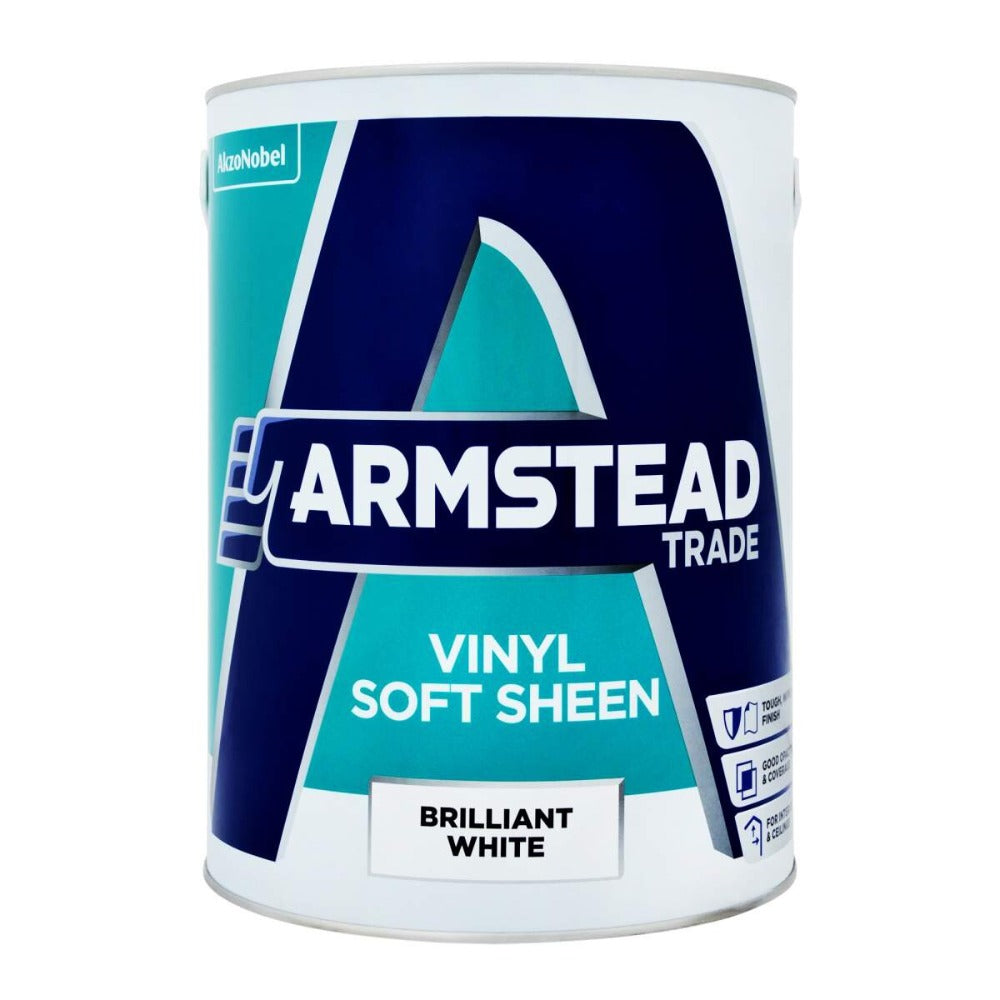 Armstead Vinyl Soft Sheen Brilliant White 5L
