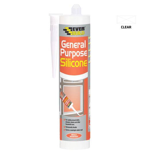 Clear General Purpose Silicone 280ml