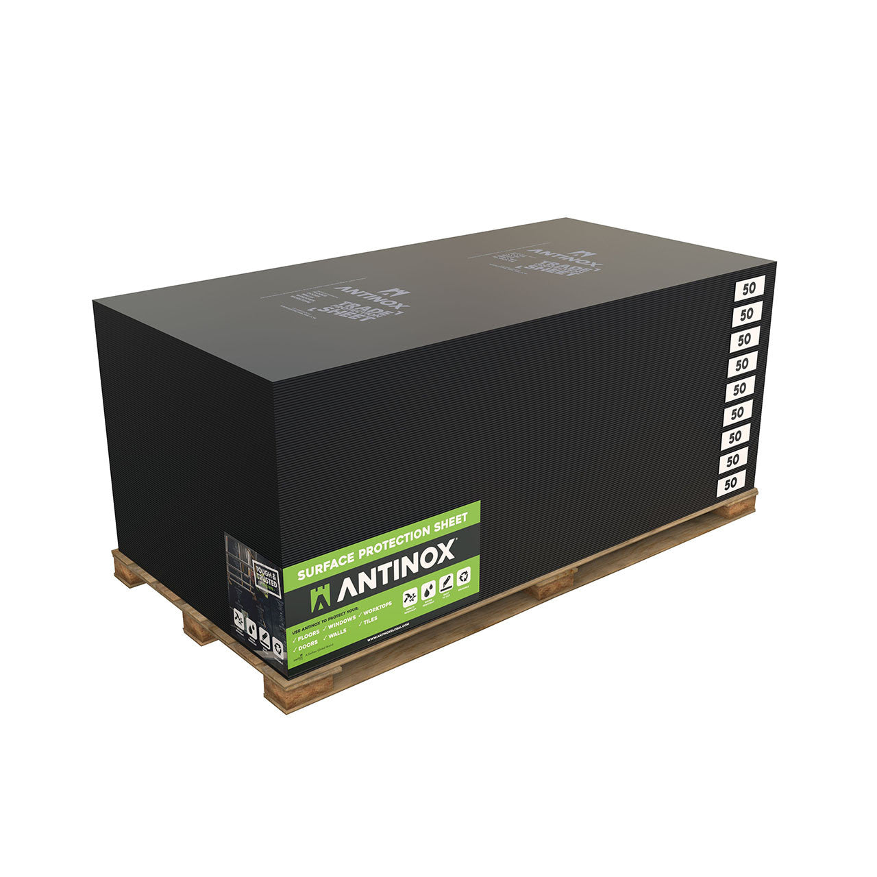 Antinox Protection Board 2mm/250gsm Black
