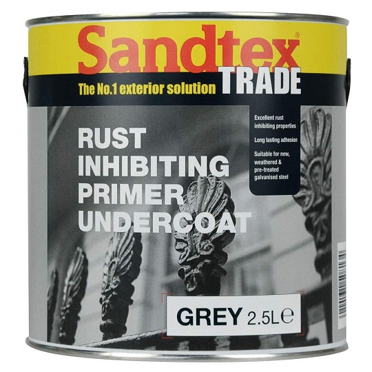 Sandtex Trade Rust Inhibiting Primer Undercoat Grey 2.5L