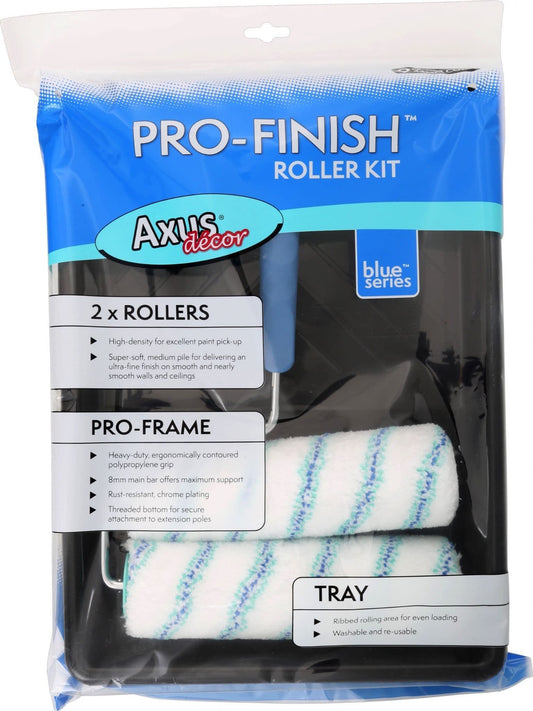 Pro-Finish 4PC Roller Kit (blue series)