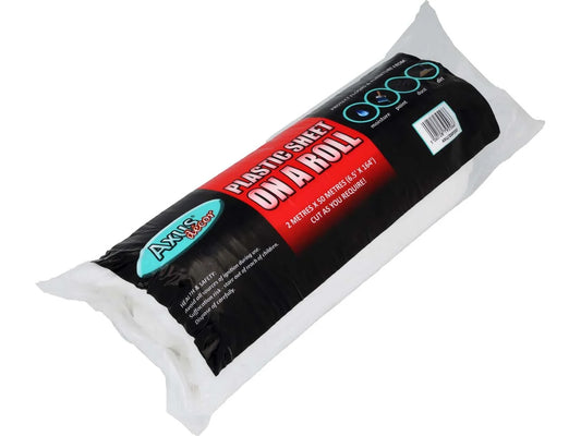 AXUS Plastic Sheet Roll 2m x 50m