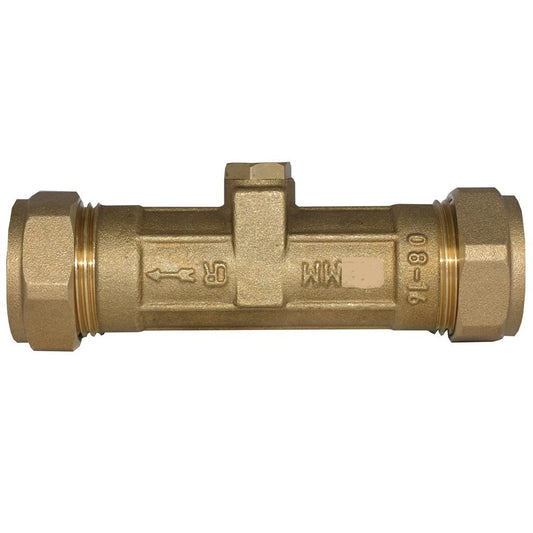 BFDCV-28 28MM Double Check Valve DZR