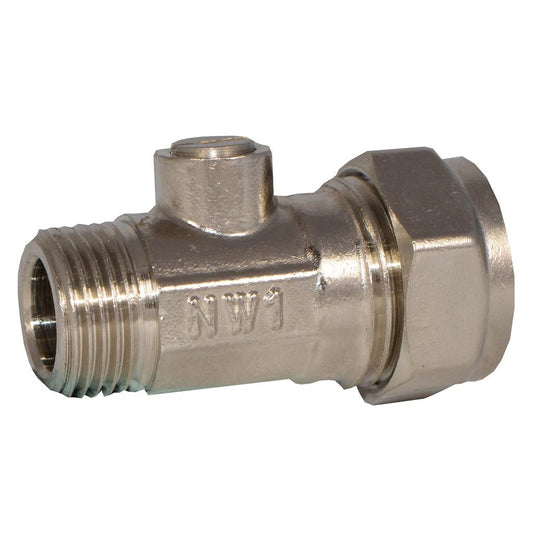 BFIVFF-15C 15MM X 3/8" Flat Faced Isolating valve