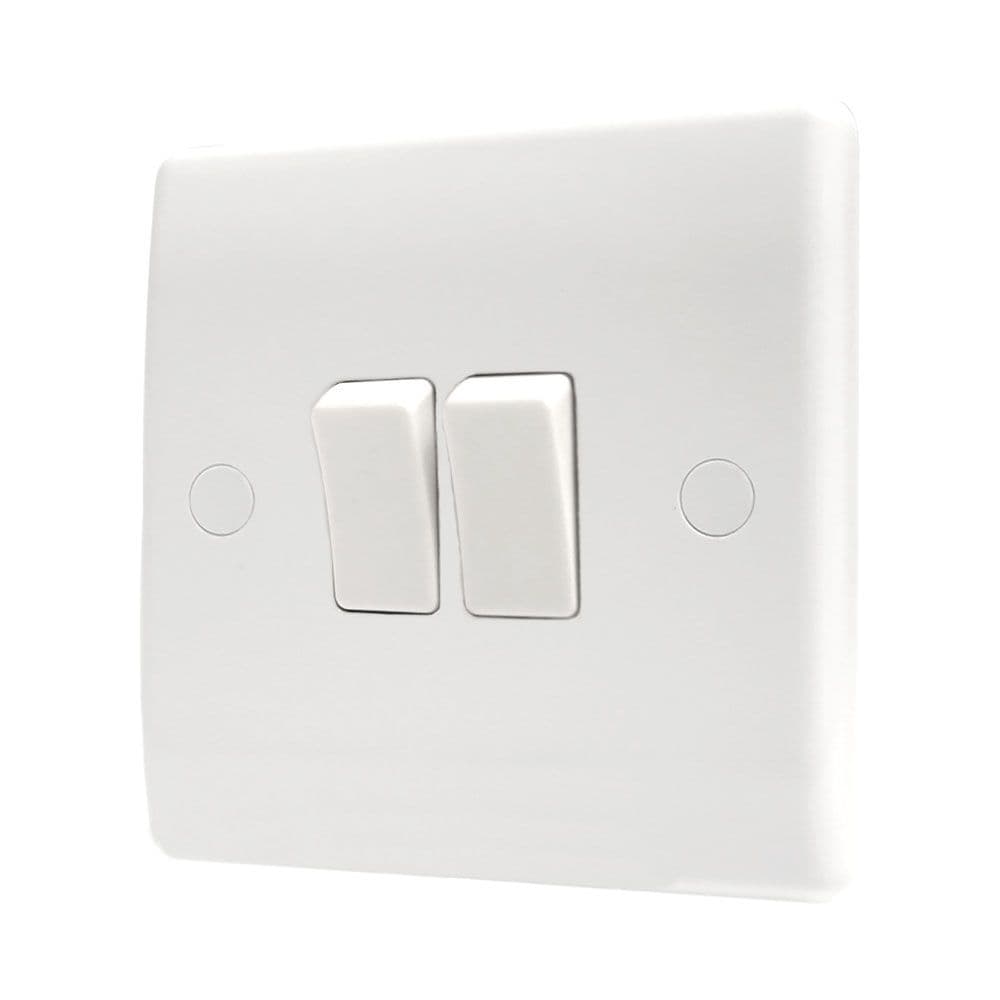 Nexus 2 Gang 2 Way Switch
