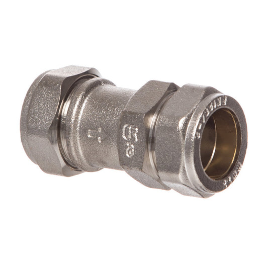 Single Check Valve Nickel Plated 28mm