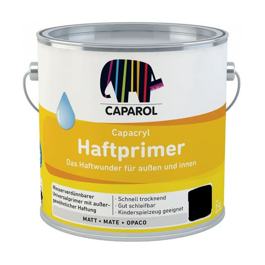 Caparol Haftprimer - Adhesion Primer RAL 9005 Deep Black