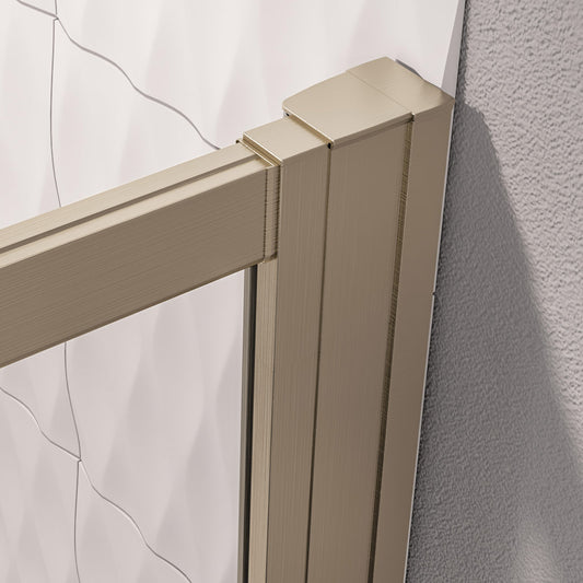 1850MM Brushed Brass Profile Extension Kit