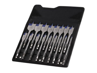 Irwin Flat Bit Speedbor 4X Blue Groove 17PC